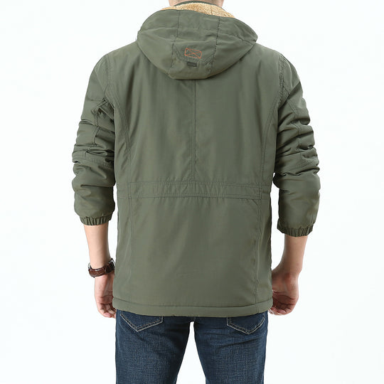Herren Multifunktionale Wetterjacke mit praktischen Taschen Shop Nory
