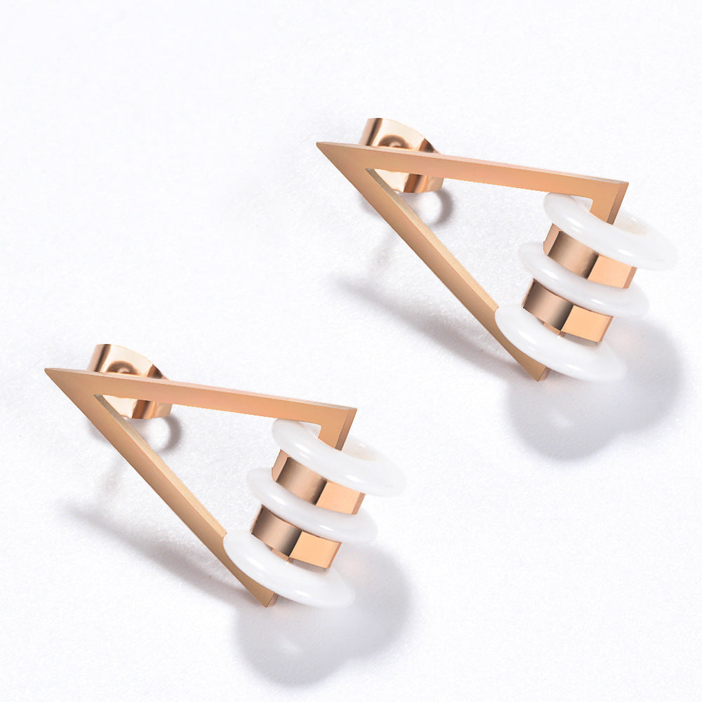 Damen geometrische Ohrringe Shop Nory
