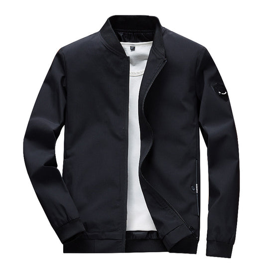 Herren Minimalistischer Softshell-Blouson mit elastischen Bündchen und verdecktem Reißverschluss Shop Nory