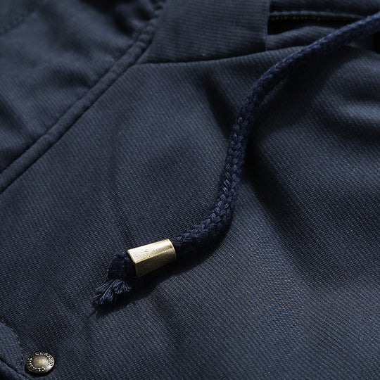 Herren Thermo-Feldparka mit abnehmbarer Kapuze und Teddyfutter Shop Nory