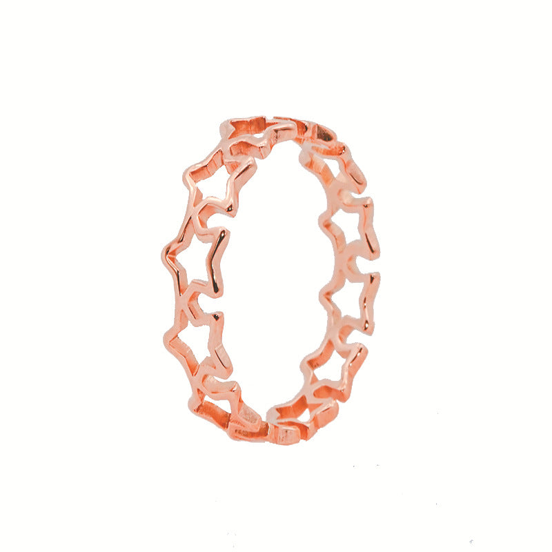 Damen Ring mit Sterndekor Shop Nory