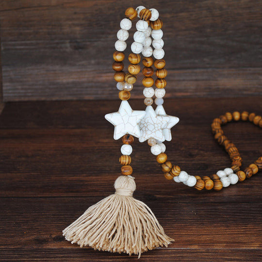 Böhmische Fransenkette | Shop Nory