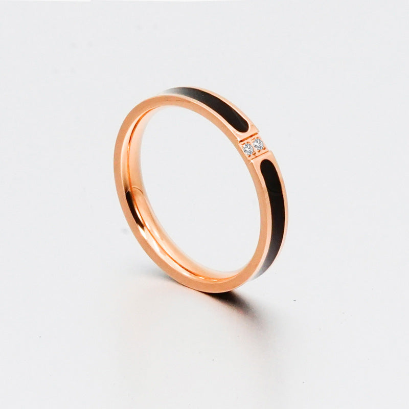 Damen modischer Ring mit elegantem Mustermix Shop Nory