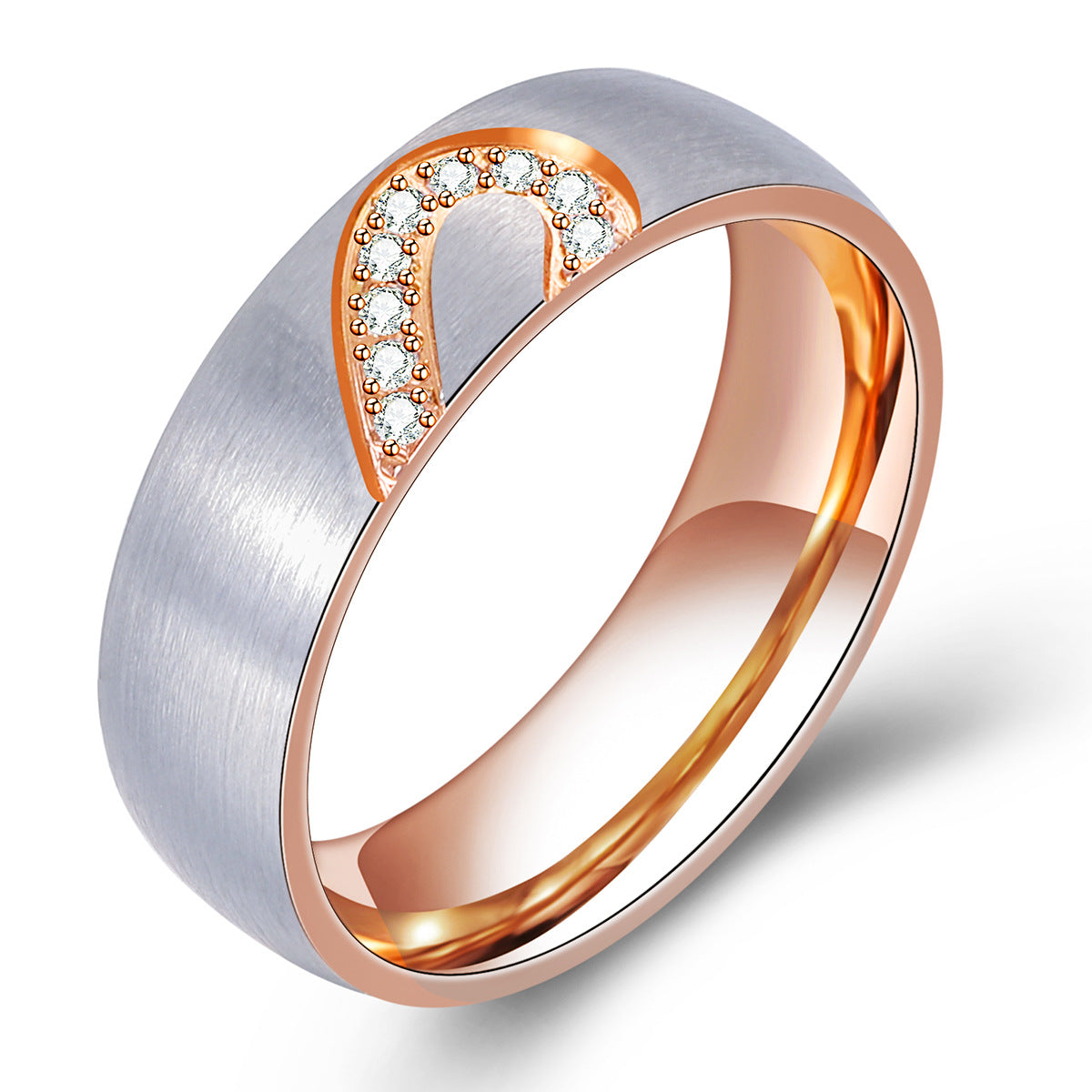 Damen Ring mit kunstvollem Schmuckdesign und funkelnden Zirkonia Shop Nory