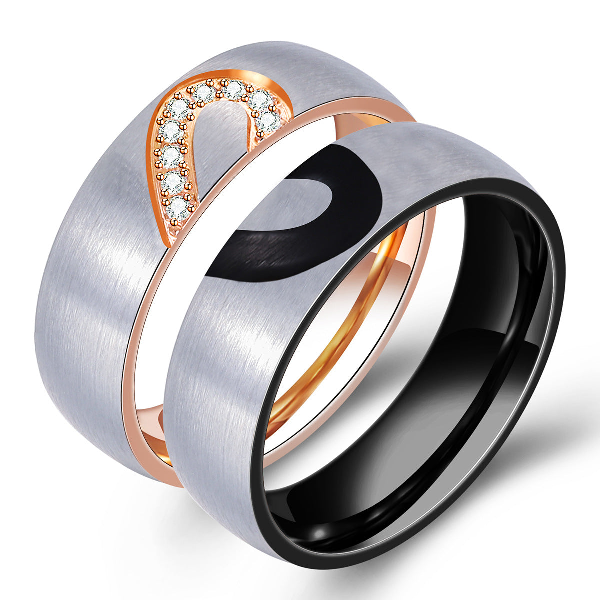 Damen Ring mit kunstvollem Schmuckdesign und funkelnden Zirkonia Shop Nory