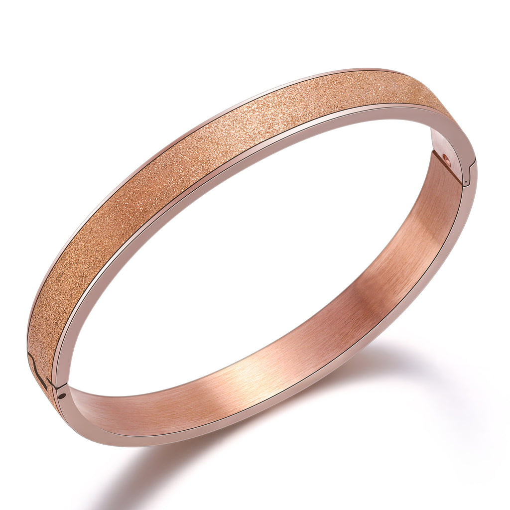 Damen Bangle-Armband mit elegantem, strukturiertem Design Shop Nory