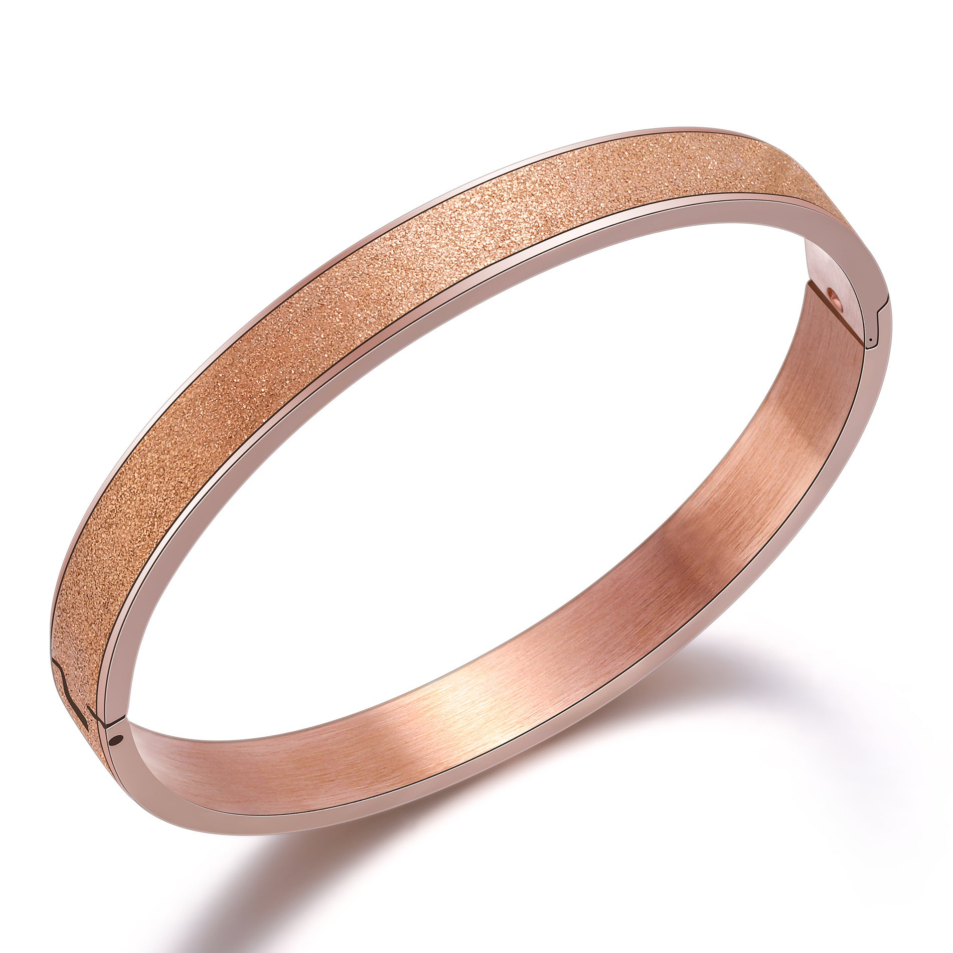 Damen Bangle-Armband mit elegantem, strukturiertem Design Shop Nory
