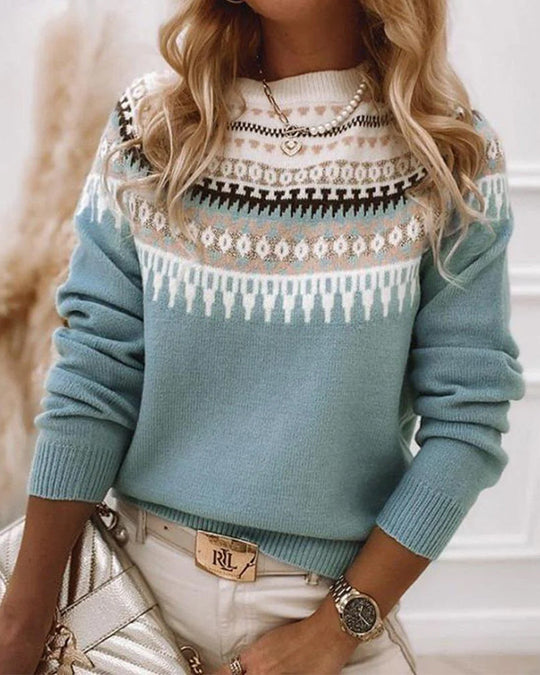 Stilvolle gShopnoryeizte Boho Pullover
