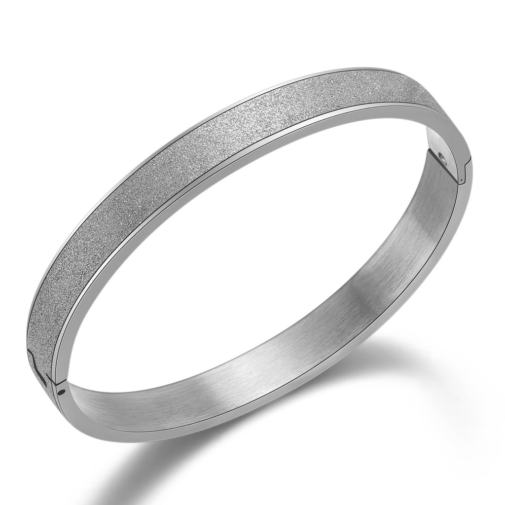 Damen Bangle-Armband mit elegantem, strukturiertem Design Shop Nory