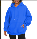 Damen lässiger Kapuzenpullover im auffälligen Batik-Design