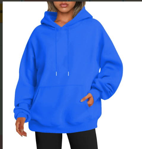 Damen lässiger Kapuzenpullover im auffälligen Batik-Design