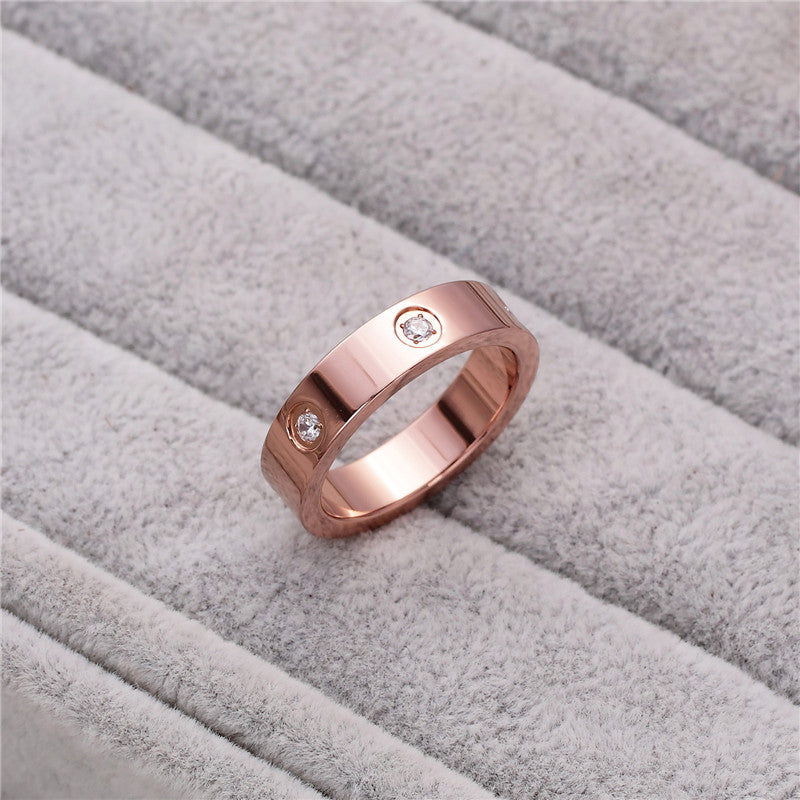 Damen Moderner Ring mit funkelnden Zirkonia Shop Nory