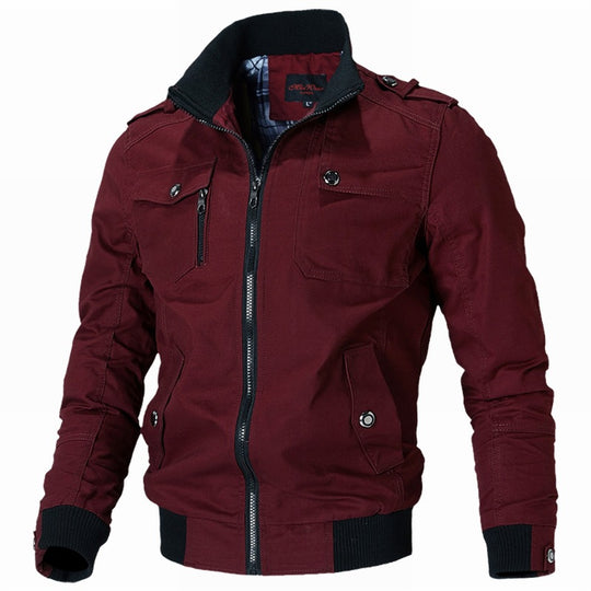 Herren Militärjacke mit mehreren Taschen Shop Nory