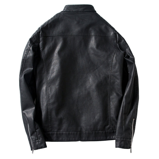 Herren Modische Lederjacke Shop Nory
