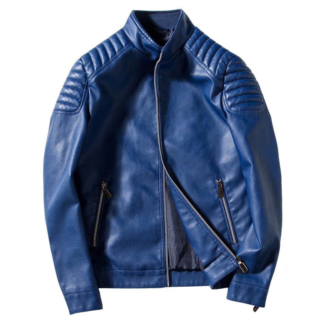 Herren Modische Lederjacke Shop Nory
