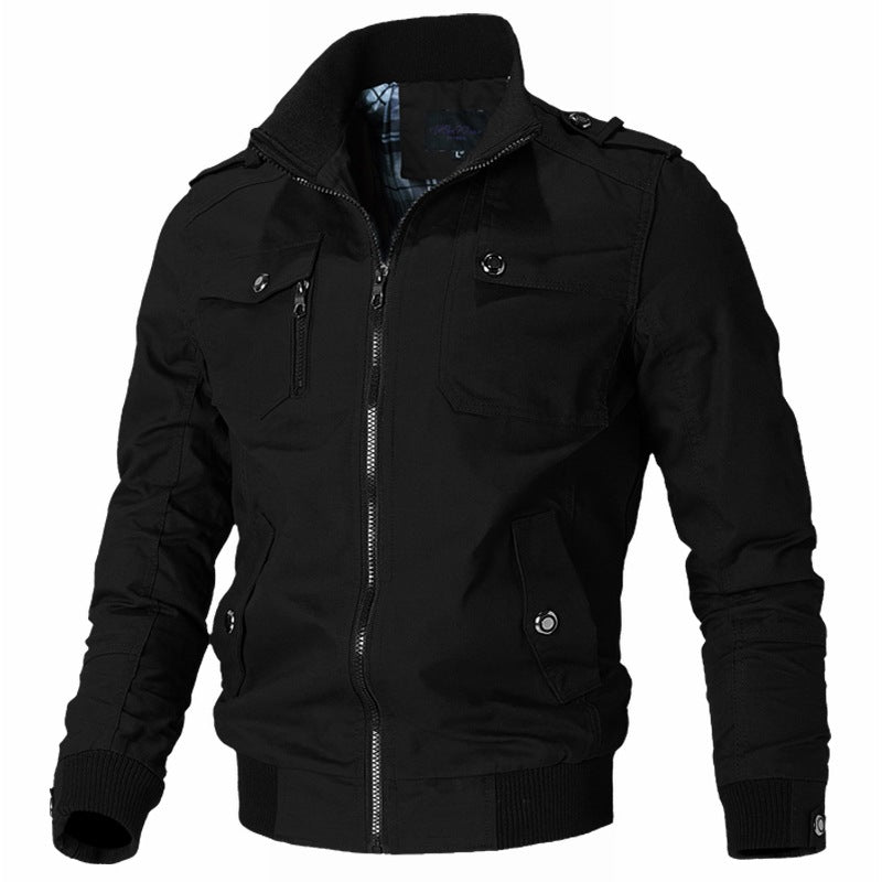 Herren Militärjacke mit mehreren Taschen Shop Nory