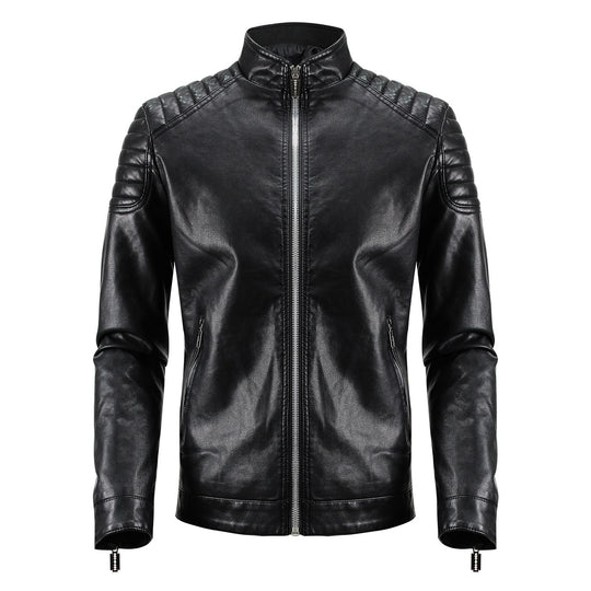 Herren Modische Lederjacke Shop Nory