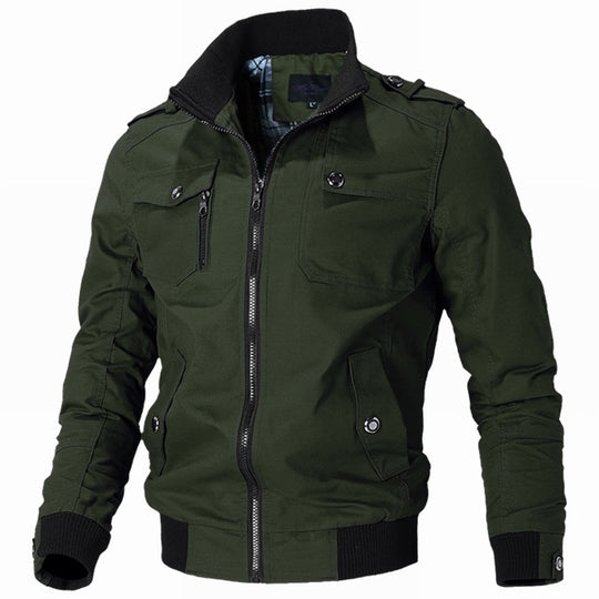 Herren Militärjacke mit mehreren Taschen Shop Nory