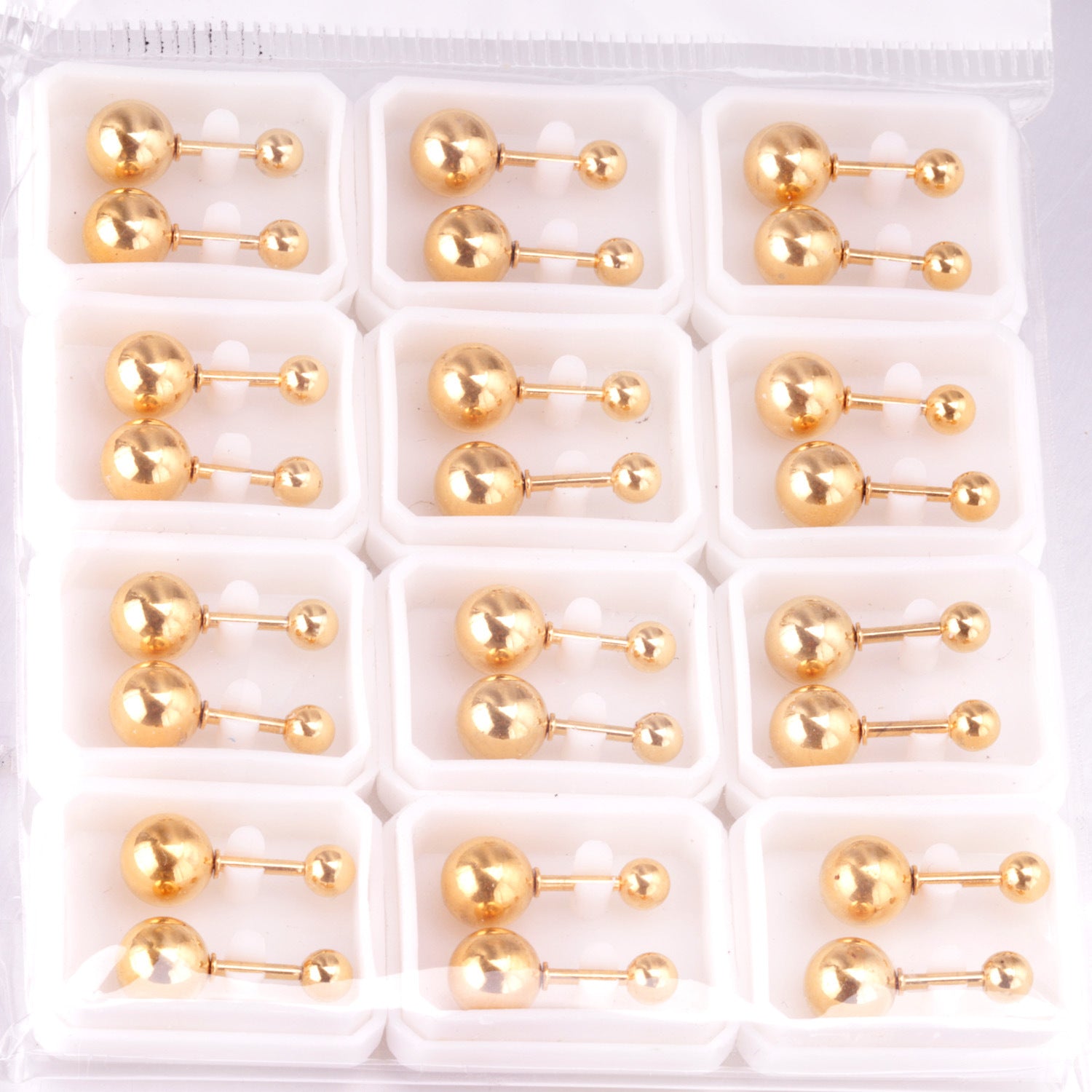 Damen Bauchnabelpiercing aus hochwertigem Edelstahl mit elegantem Goldüberzug Shop Nory
