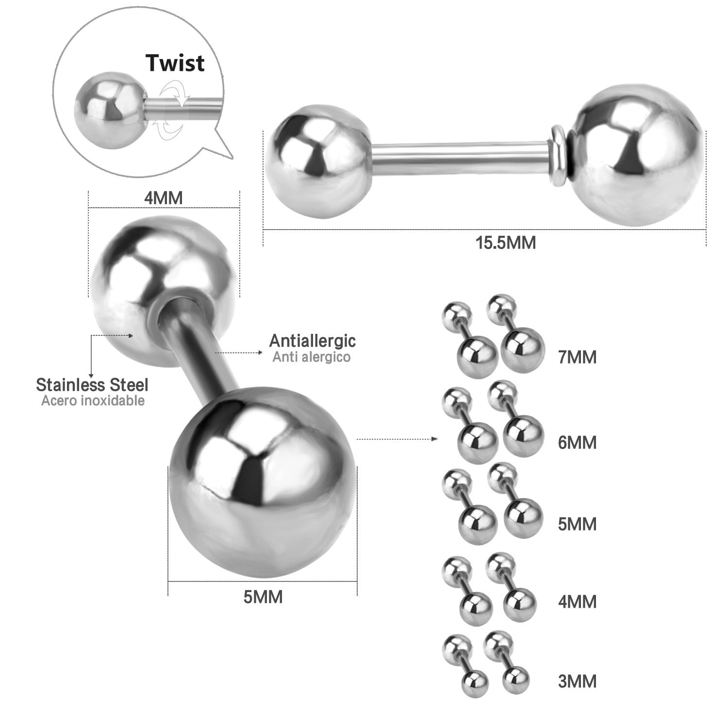 Damen Bauchnabelpiercing aus hochwertigem Edelstahl mit elegantem Goldüberzug Shop Nory
