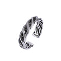 Damen Offener Ring mit kunstvollem Zopfdesign Shop Nory