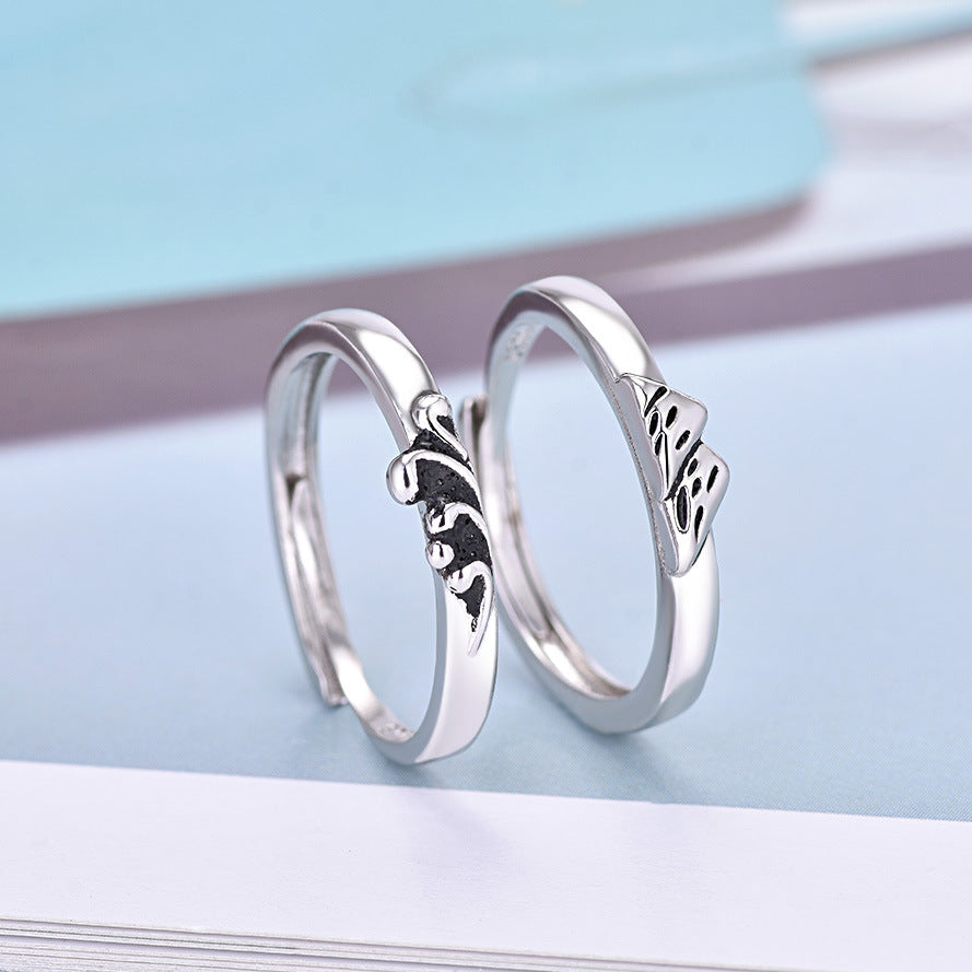 Damenring mit kunstvollem Schmetterlingsdesign aus hochwertigem Edelstahl Shop Nory
