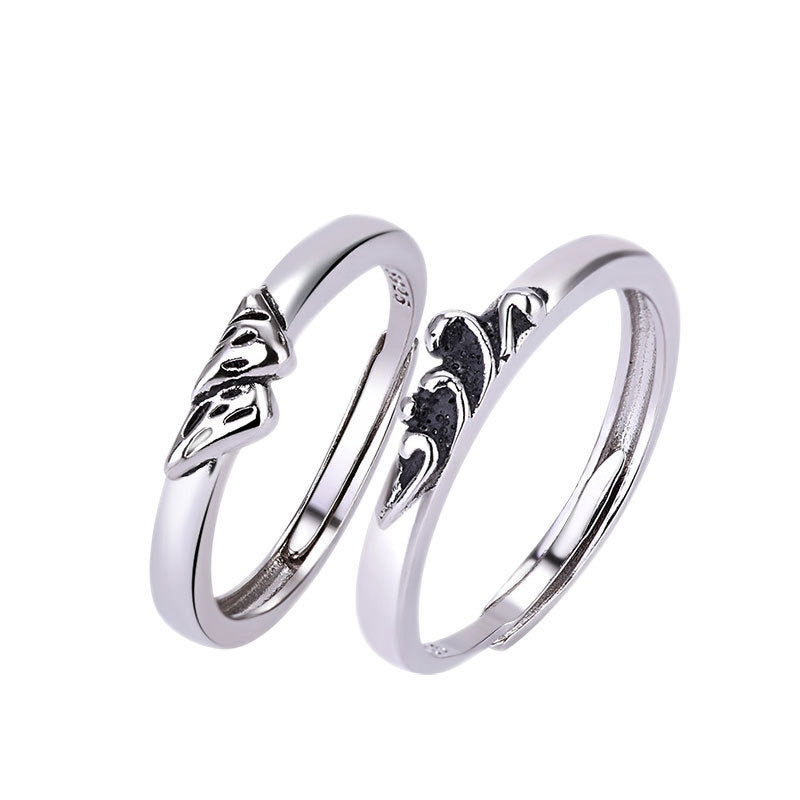 Damenring mit kunstvollem Schmetterlingsdesign aus hochwertigem Edelstahl Shop Nory