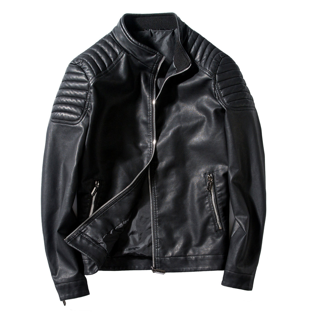 Herren Modische Lederjacke Shop Nory