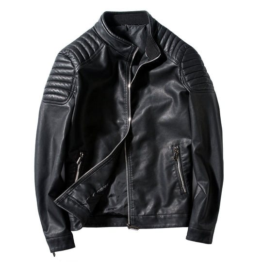 Herren Modische Lederjacke Shop Nory