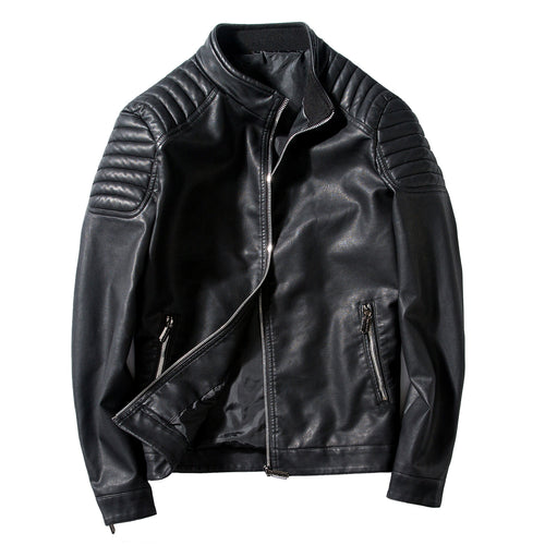 Herren Modische Lederjacke Shop Nory