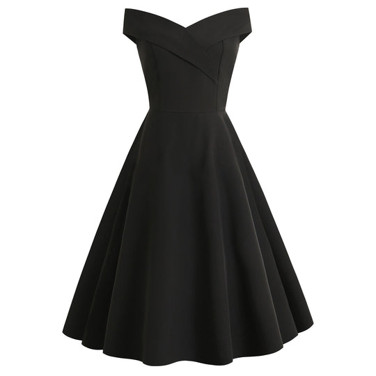 Schickes Vintage-Cocktailkleid