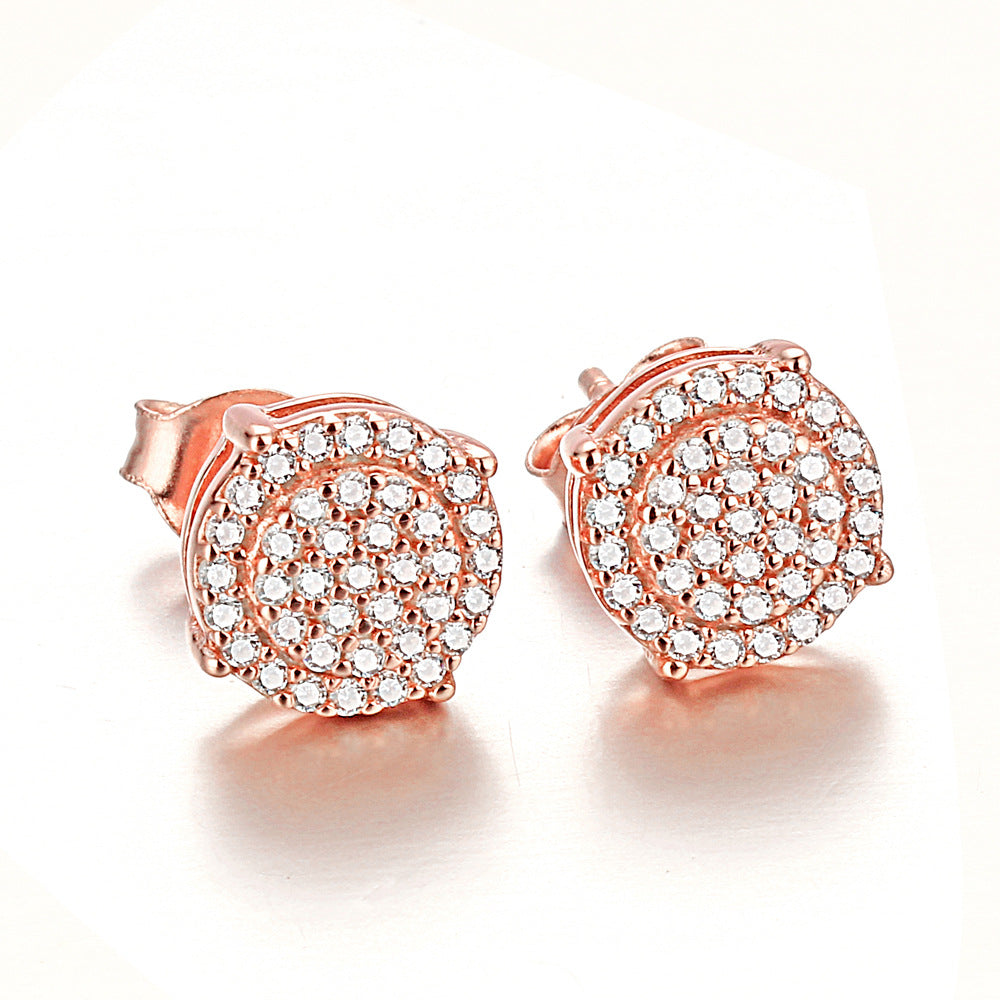 Damen Ohrstecker mit funkelndem Pavé-Zirkonia-Besatz Shop Nory