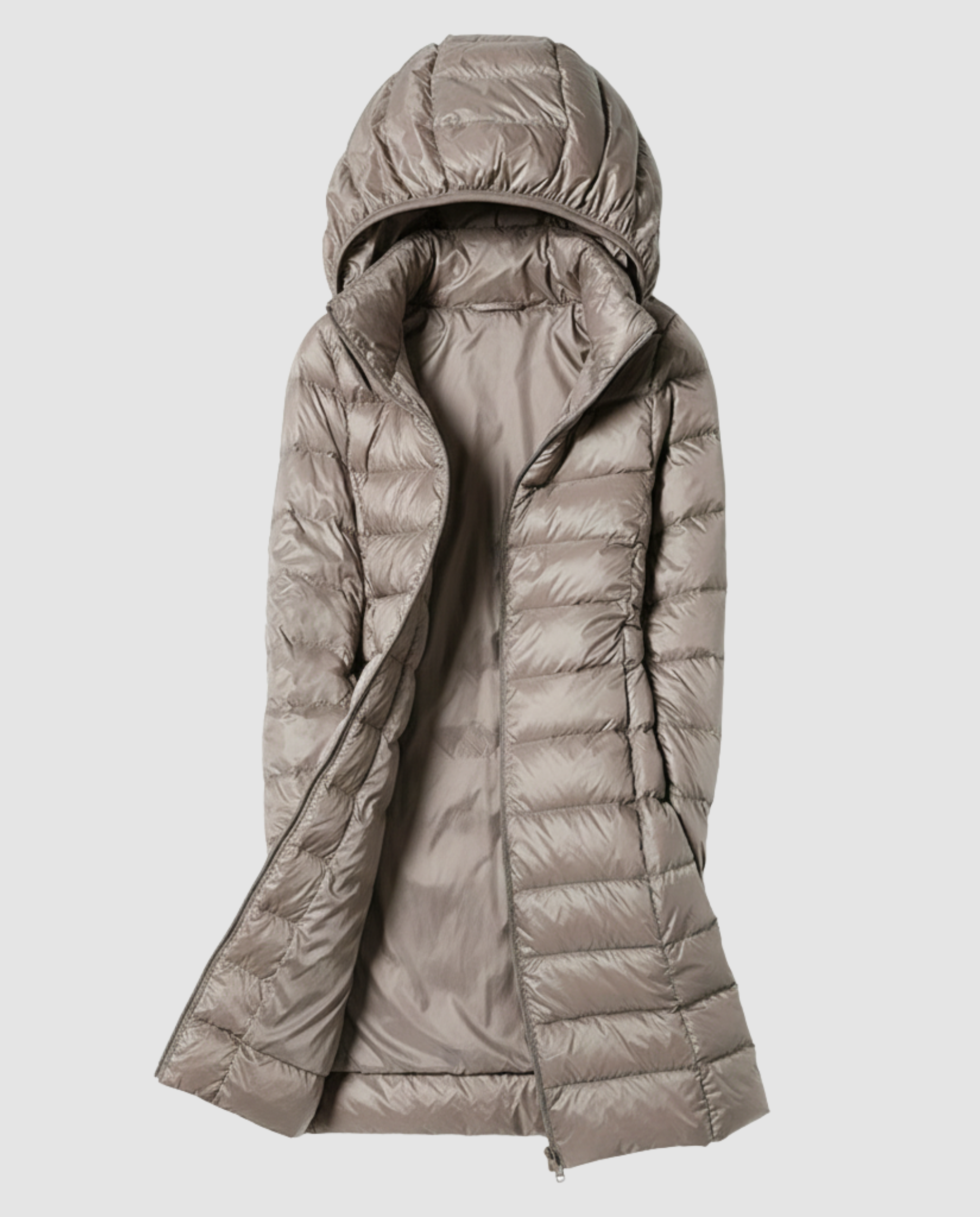 Damen Ultraleichte Daunenjacke mit Kapuze | ShopNory