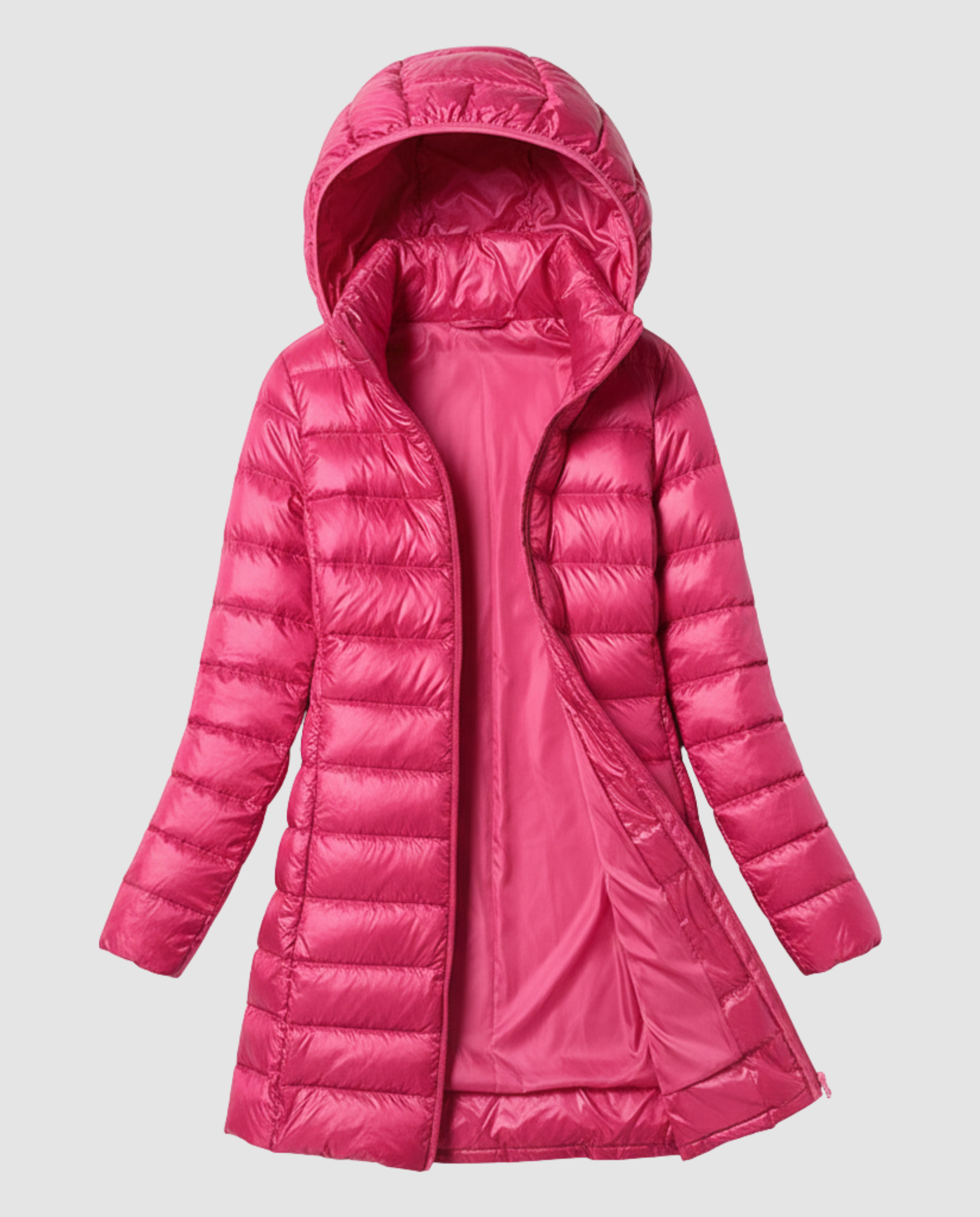 Damen Ultraleichte Daunenjacke mit Kapuze | ShopNory