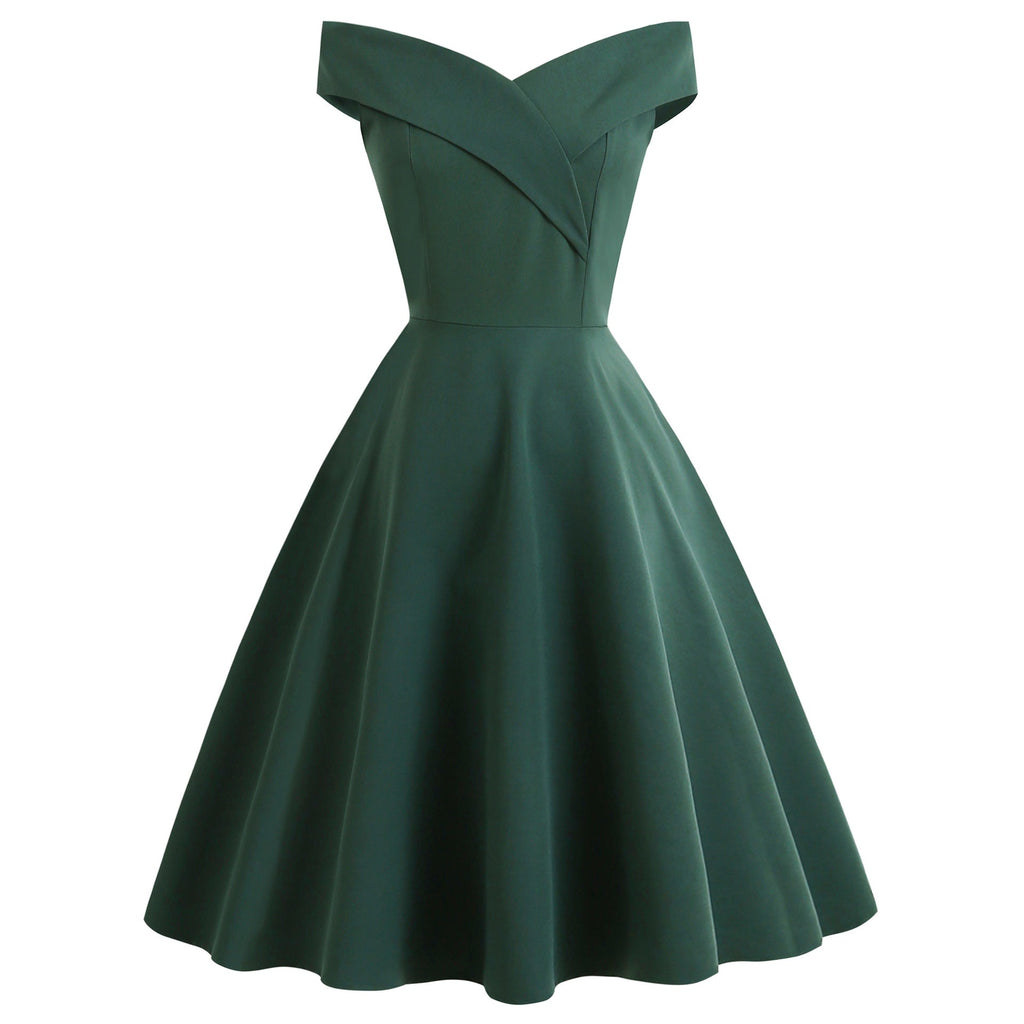 Schickes Vintage-Cocktailkleid