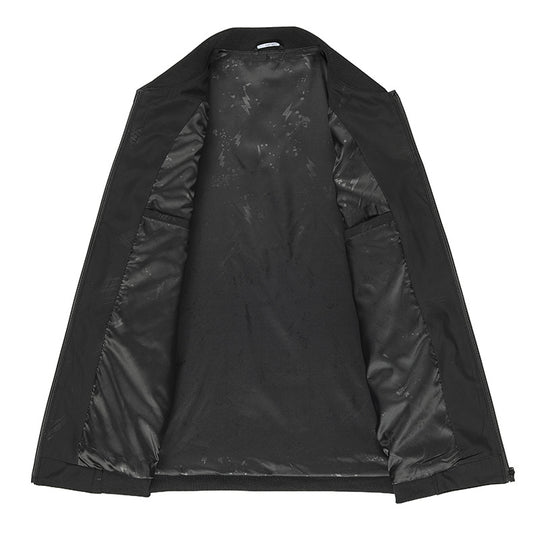 Herren Urbaner leichter Bomber mit wasserabweisender Oberfläche und geripptem Kragen Shop Nory