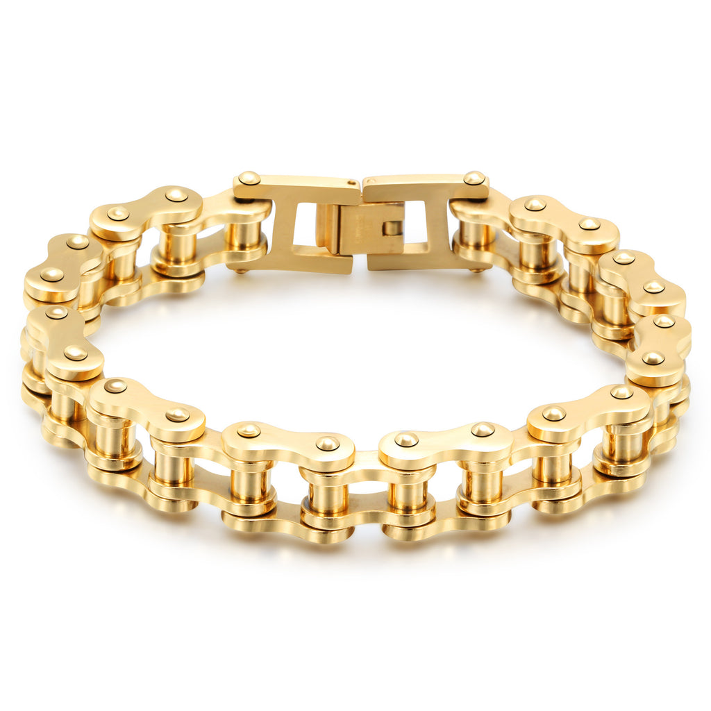 Herren Edelstahl Armband im Kettenlook Shop Nory