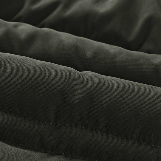 Herren gepolsterte Kapuzenparka mit Kunstfellfutter und Multifunktionstaschen Shop Nory