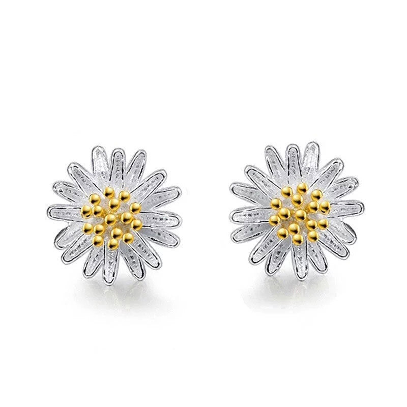 Damen Ohrringe im floralen Daisy-Design Shop Nory