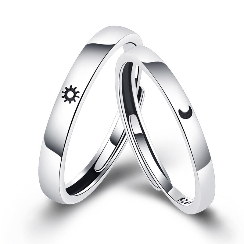 Damen minimalistischer Ring mit Sonnenmotiv Shop Nory