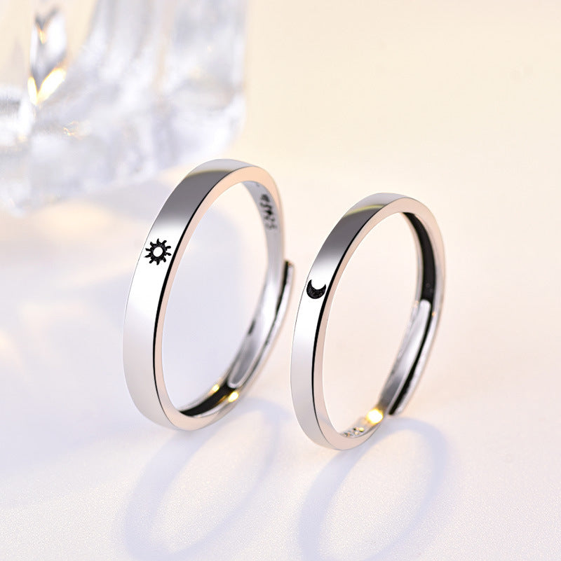 Damen minimalistischer Ring mit Sonnenmotiv Shop Nory