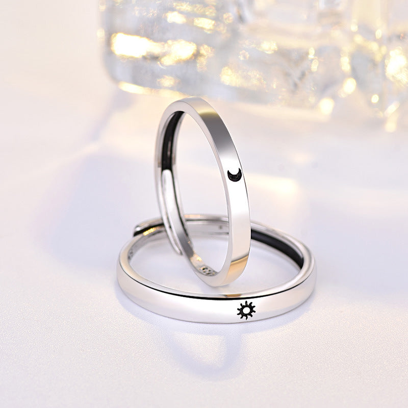 Damen minimalistischer Ring mit Sonnenmotiv Shop Nory