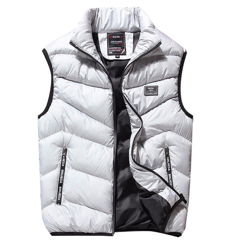 Herren Steppweste mit hohem Stehkragen und Thermofüllung Shop Nory