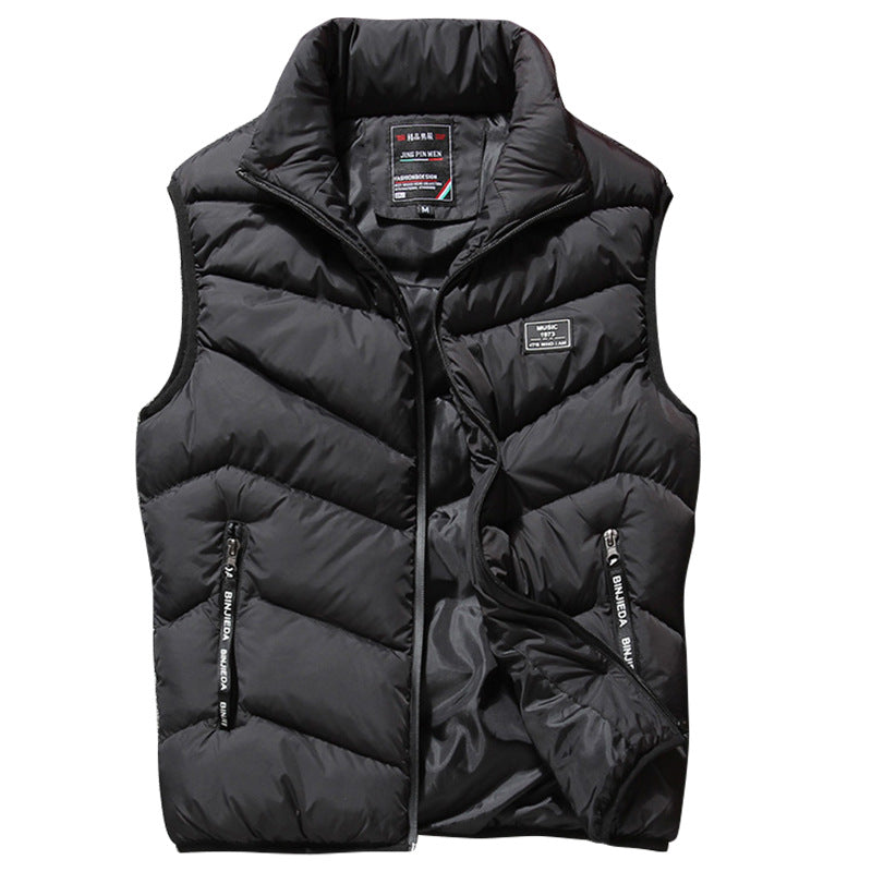 Herren Steppweste mit hohem Stehkragen und Thermofüllung Shop Nory