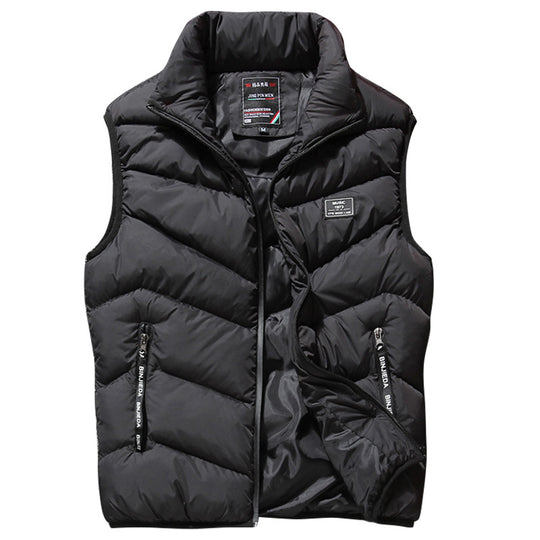 Herren Steppweste mit hohem Stehkragen und Thermofüllung Shop Nory