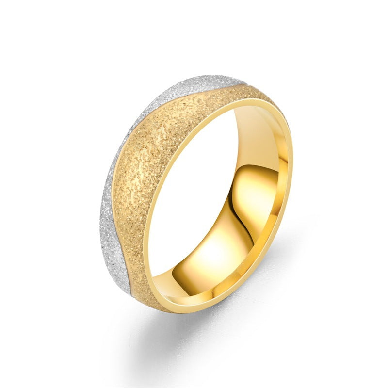 Herren Ring mit kunstvollem Oberflächenmix und funkelndem Zirkonia Shop Nory