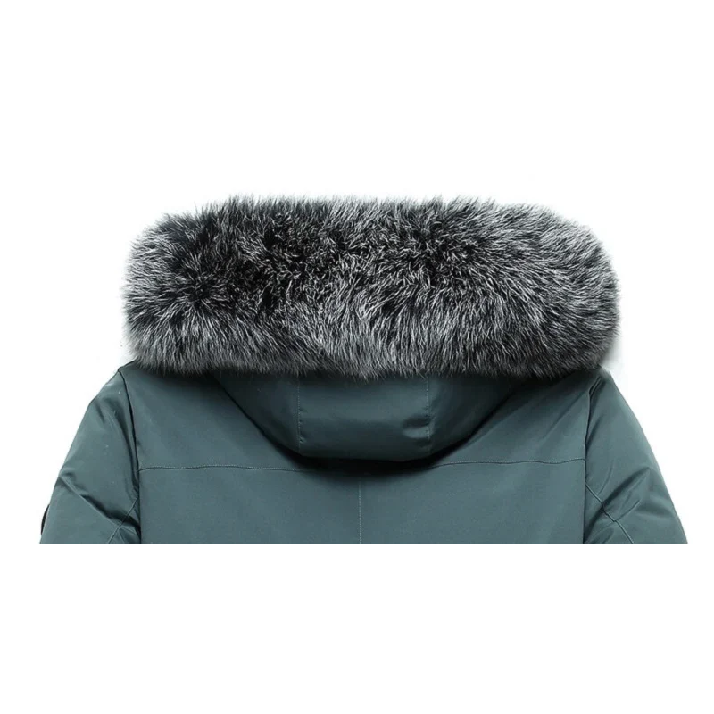 Herren winddichte Winterparka