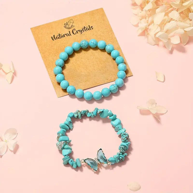 Schmetterlings Perlenarmband | Shop Nory