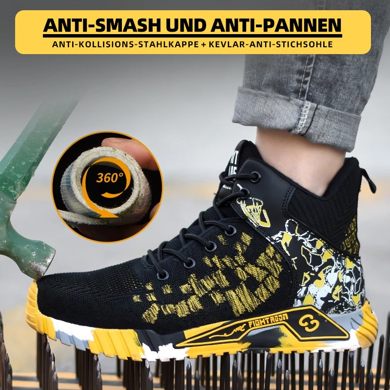 Anti-Smash und Anti-Durchstich, schützen Knöchel-Sicherheitsschuhe