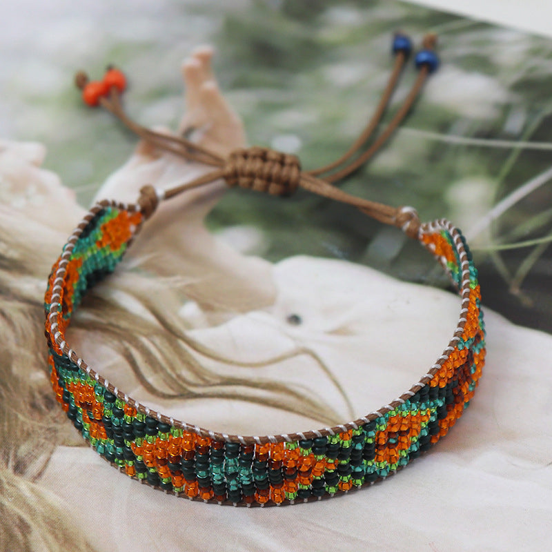 Handgewebtes Böhmisches Armband | Shop Nory